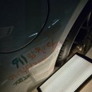 ９１１자동차공업사 | 파주덴트 투명랩핑 제거 후 깔끔하게 복원된 앞휀다