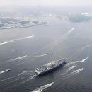 중국이 강력 반발해도.... "미국 조지 워싱톤호 서해로 출발" 이미지