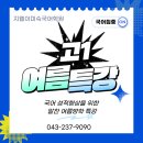 [수업 안내] 고1 여름방학 수업 안내, 복대동국어학원, 지웰국어학원