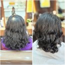 연제구-163 | 부산연산동미용실) #수아헤어 / 정수리 숱고민 가마갈라짐 해결/뿌리볼륨살리면서 자연스러운 핫핀펌 후기