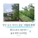 화원일송정 | [평창 가성비 숙소] 휘닉스파크 5분 거리! 데이지 꽃밭이 있는 '비밀의 화원 펜션' 솔직 후기