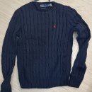 네이비블루 | 폴로 랄프로렌 우먼 코튼 케이블 니트 네이비 (블루) 후기