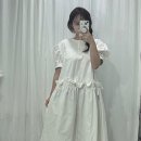 Fletta 플레따 퍼프 버튼 드레스 실착 후기