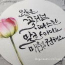 꼼지락공방캘리그라피