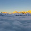 [중국 윈난] 구름을 뚫고 올라가서 보는 메이리설산(梅里雪山 6,740m) 이미지