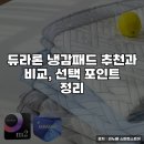 서광문구슈퍼 | 듀라론 냉감패드 추천과 비교, 선택 포인트 정리