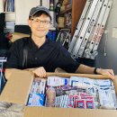 미국에서 받은 의료 용품 이미지