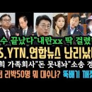 민주 해냈다"kbs.ytn.연합등 난리났다" 한덕수 딱 걸렸다.김건희 가족"배째라"?리박스쿨 50명 까불다 뚝배기 깨진 김민전! 이미지