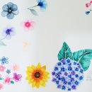 플러스펜 수채화 이미지