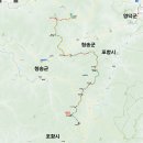낙동정맥(경북 청송 영덕 포항 구간) : 피나무재~황장재(역)+피나무재~가사령까지 이미지