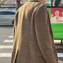 헤지스 여성 해리스트위드 자켓, 내돈내산 Harris Tweed 겨울자켓