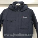 J2354 | 겨울 동계 캐주얼 포켓 블루종 근무복 패딩 점퍼 지벤 ZB-J2354