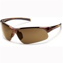 Suncloud Traverse Rimless Polarized Optics, Brown Frame/Brown Lens 이미지