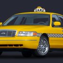 taxi (택시, 택시를 타다, (차를) 탔어) 의 어원 이미지