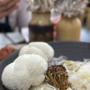 노루숲 | 경의선 숲길 맛집 대관령메밀막국수자연샤브샤브, 노루궁뎅이버섯 샤브샤브
