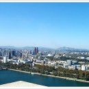 북한-주체사상탑 위에서 바라 본 평양 2 이미지
