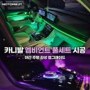 마린모터스 | 카니발 엠비언트 풀세트 시공, 야간 주행 감성 업그레이드