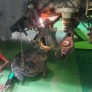 하체털이 3차전 , 리어 로우암 , 리어 허브베어링, 파킹케이블, 파킹 슈점검, 등속조인트 부트 교체