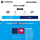 10월 6일(월) 와일드카드 결정전(1차전) 결과 &amp; 내일 선발 투수 이미지