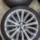 BMW G12 750LI 순정 628휠, 타이어 포함 팝니다. G바디 7시리즈, X3, X4 휠 옵셋 이미지