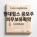 에이치비삼호 | 현대힘스 공모주 수요예측결과 공모가 의무보유확약 상장일
