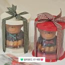 카페몽앤베이크 | 배곧 디저트, 주문 케이크 카페 '몽앤베이크' | 곰돌이 파운드 케이크 예약 후기
