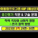 kiip 2023, 3차 중간평가, 작문, 구술, 전기절약방법, 4단계, 시험문제 이미지