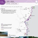 해파랑길 13코스 남진- 구룡포항에서 장길리낚시공원및 구평포구지나 양포항까지