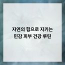 정의원 | 자연의 힘으로 지키는 민감 피부 건강 루틴