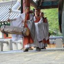 법주사의 불전 사물(사찰 사물) 연주(타주)장면 (19.5.16) 이미지