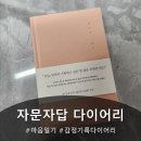 매일 쓰기의 힘 나만의 일기 | 하루 한 줄로 나를 기록하는 습관, 자문자답 다이어리 한 문장 일기 사용 후기