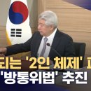 ﻿'2인 파행 운영' 끝낸다‥민주당 '새 방통위법' 발의 (2024.06.05/뉴스데스크/MBC) 이미지