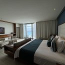 수달수영장 앞 | 칸쿤 올인클루시브 시크릿더바인 프리퍼드주니어스윗오션 수영장 헬스장 호텔편