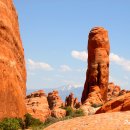 미국 &amp; 캐나다 서부:Arches n.p.2:Sand Dune Ar,Broken Ar,Delicate Arch,Balanced rock, The windows section 이미지