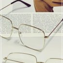 스퀘어 안경 이미지