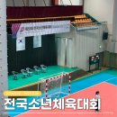 부산에서 열린 제55회 전국소년체육대회 핸드볼 경기 직관