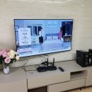 벽걸이티브이tv티비방문설치셋톱 이미지