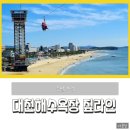 대천해수욕장 놀거리 즐길거리 6살도 탈수있는 짚라인 짚트랙코리아 스릴만점 가격 현장예매