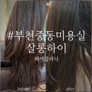 뭉치쌀롱 | 부천중동미용실 살롱하이 르미네상스 클리닉 후기