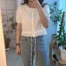 도비네 | 에잇세컨즈 도비 반팔 블라우스 화이트 후기