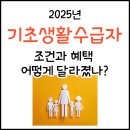 2025년 기초생활수급자 조건 완화 이미지