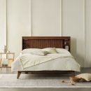 (주)정한디자인 | [내돈내산] 행복주택 좁은 침실 인테리어, 슬립퍼 비비안 원목 침대 프레임 후기