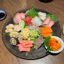 홍PC | 안양 평촌 맛집 평촌역 술집 평촌역 이자카야 엔우 우니 성게알 모듬숙성사시미 홍새우 비스크 파스타 후기