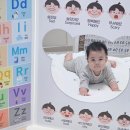 멍멍아 놀자 | 아기병풍 시기 7개월 아기 터미타임 i100 아이백 아기병풍 사용 후기