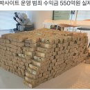 현금 550억원 5만원짜리 묶음 이미지