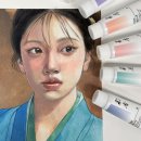감성 한국화일러스트 이미지