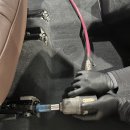 수성구 자동차 방음 시공, BMW X5 전체 작업 중 첫 번째 바닥