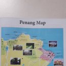 페낭 지도 penang map 이미지