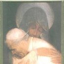교황 요한 바오로 2세와 성모님 이미지