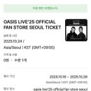 산뒤천 | 오아시스 라이브 25 공식 팬 팝업 스토어 방문 후기, 내가 산 것들